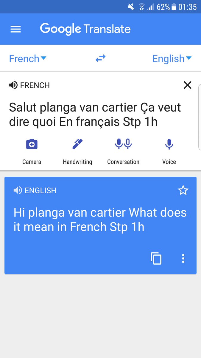 cartier translation french to english