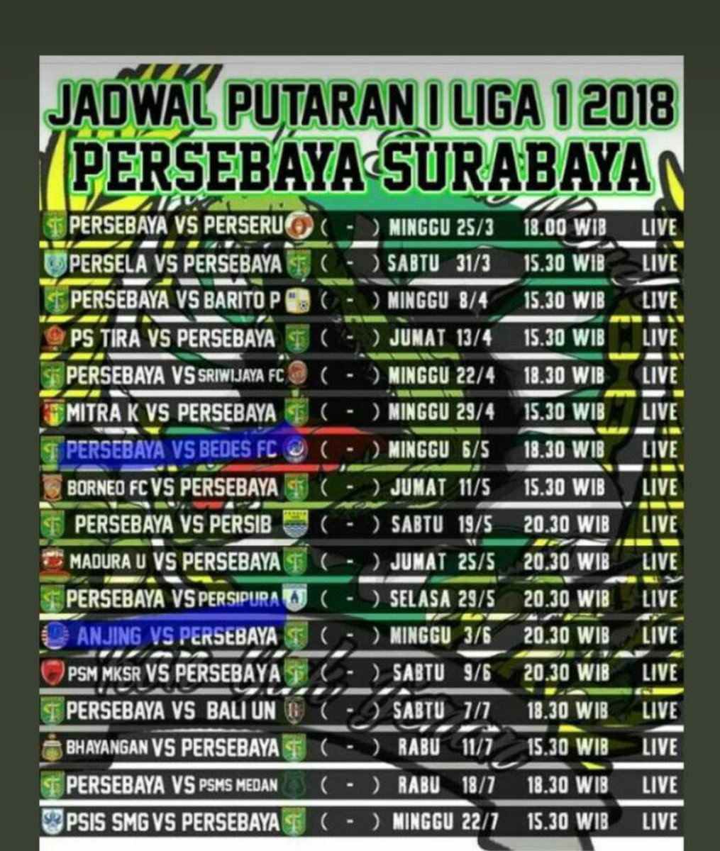 Kenapa bawel minta kita duluan yg ke Surabaya, karna kami mau buktiin keseriusan mereka. Dan kebukti, jadwal baru turun tapi udah kurang ajar! Oke ditunggu di ibukota, jgn lupa pake alas kaki.