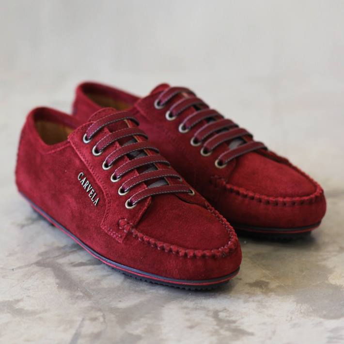 carvela suede moccasin