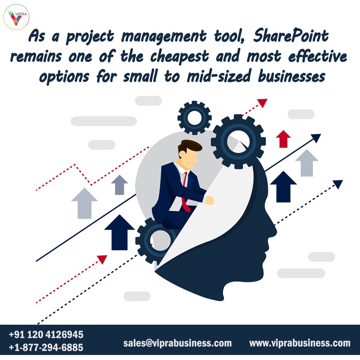 Viprabusiness's tweet image. #SharePoint is most effective options for small to mid-sized businesses, yet it is robust enough to satisfy the needs of major companies. Get it right know... Feel free to contact us : - goo.gl/uLsw51
#VipraBusiness #SharepointDevelopmentServices