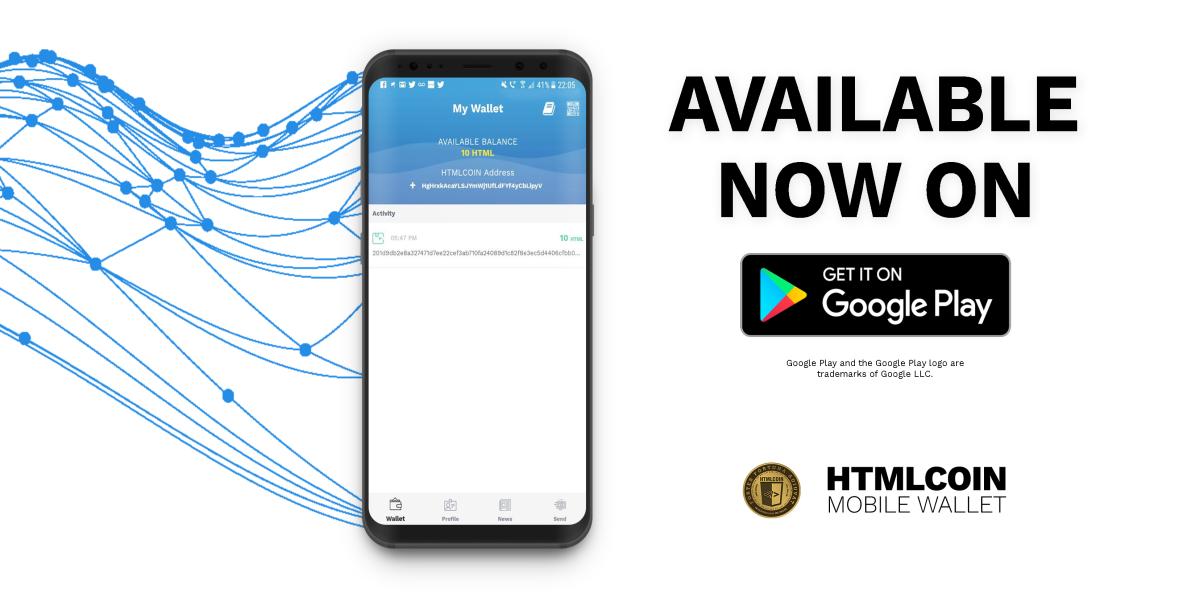 The #Android <a href="/HTMLCOIN/">HTMLCOIN</a> mobile wallet has finished beta and is officially in the <a href="/Googleplay/">Google Play</a> store.  Go download it now!  #HTMLCOIN $HTML #googleplay #fintech

Link: play.google.com/store/apps/det…
