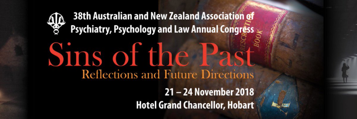 ANZAPPL's tweet photo. Save the date: our 38th annual congress SINS OF THE PAST is in Hobart November 21 - 24. Info: https://t.co/KNCay7DiAv https://t.co/Lx85vmOfbh