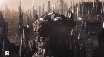 ShawnSt3wART's tweet photo. #Krypton is definitely one of the better looking comic book sci-fi shows. Great looking enviroments, detailed and well thought out designs that don't look cheap. https://t.co/nNen8yG0S9