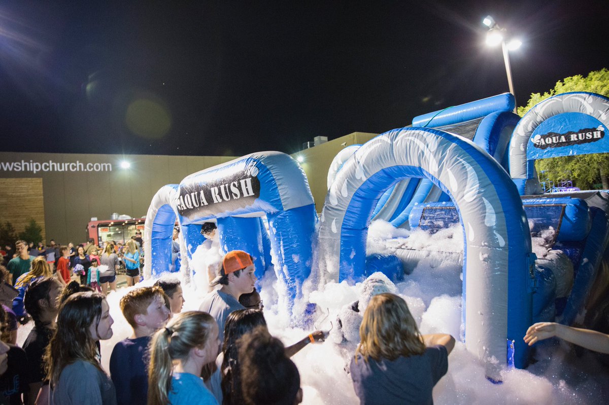 THEMIXFC's tweet photo. The first ever FOAM ‘N SLIDE was one for the books!!! Tonight was incredible. #TheMixFC https://t.co/qv6MbvENZ8