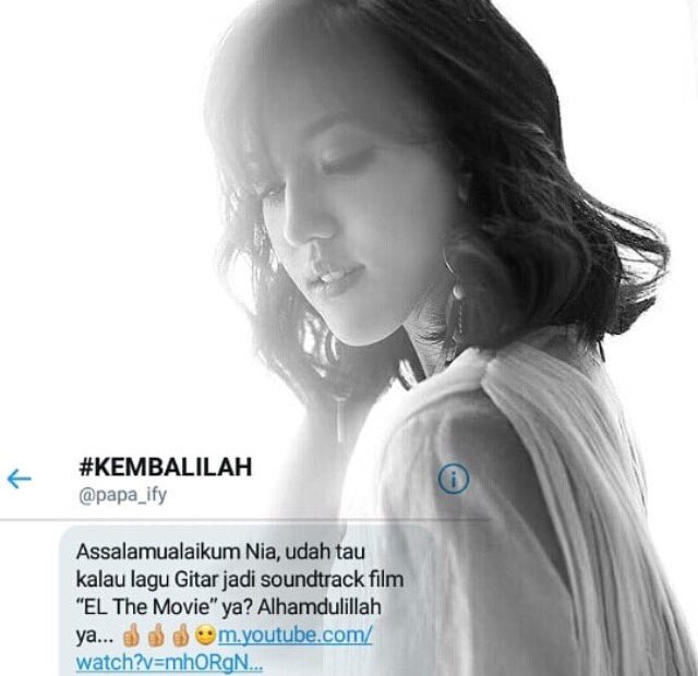 Alhamdulillah lagu gitar jadi soundtrack EL The Movie hihiw 😍😍😍 <a href="/ifyalyssa/">Ify Alyssa</a> <a href="/papa_ify/">#KEMBALILAH</a>