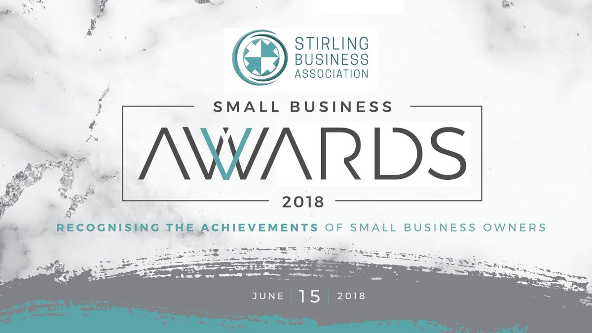 We are excited to announce nominations for our 2018 #stirlingsmallbusinessawards open 28 March 2018. To celebrate the achievements and success of our #smallbusiness community, our awards night will be held on Friday 15 June at @pcec. Stay tuned for more info! #SBAawards