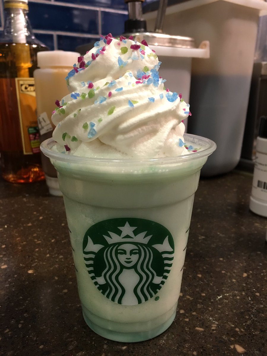 cldebart's tweet photo. Hurry limited time only Crystal Ball Frappuccino at Starbucks! Grab one from us at the Wheeling Target/Starbucks!! @VKonkolewski @cams2323 @tomabell8 @AbeVysocky https://t.co/6tn3sSyCsH