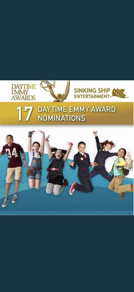 Congratulations to <a href="/SinkingShipEnt/">Sinking Ship Ent</a> and all their Daytime Emmy noms this year! So well deserved ♥️ also so thrilled that <a href="/ANNEDROIDS/">Annedroids</a> is up for Best Children’s Series xx