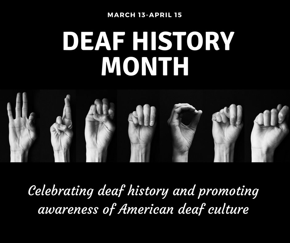 City of Fremont, CA on Twitter: "March 13-April 15 is National Deaf History  Month. Fremont is proud to be the home of the CA School for the Deaf and  its vision to