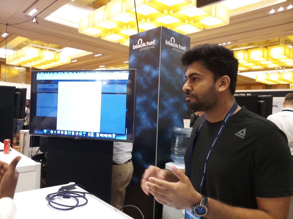 HackwithGithub's tweet image. #MobSF by @ajinabraham at #BlackHatArsenal 

github.com/MobSF/Mobile-S…