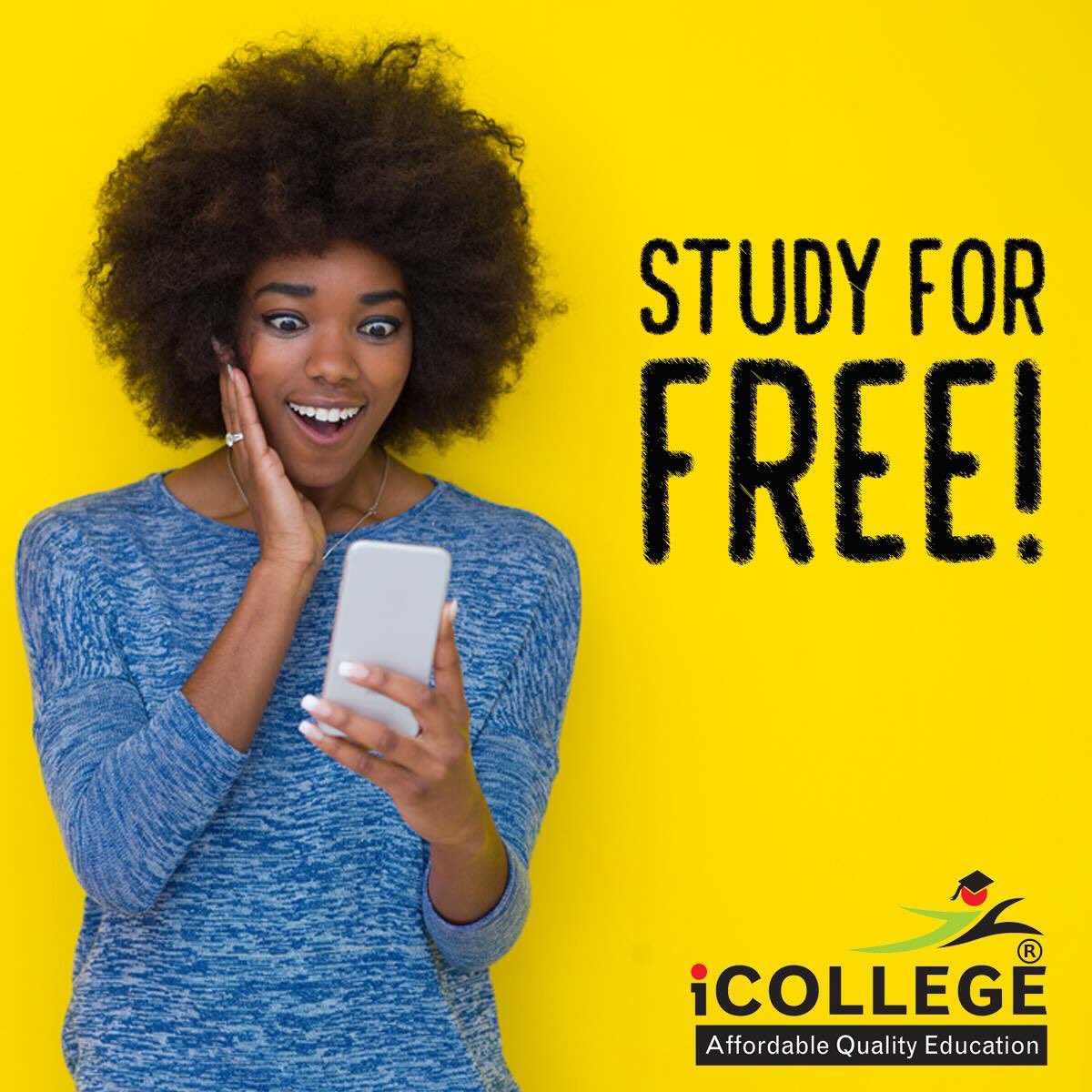 You still have a chance, to get a full 12-month iCOLLEGE Scholarship worth R42 000.00 today! Enroll now! Register on our website - icollegeint.co.za #study #study4free #bursary #courses #seta #accredited #licenced #contactus