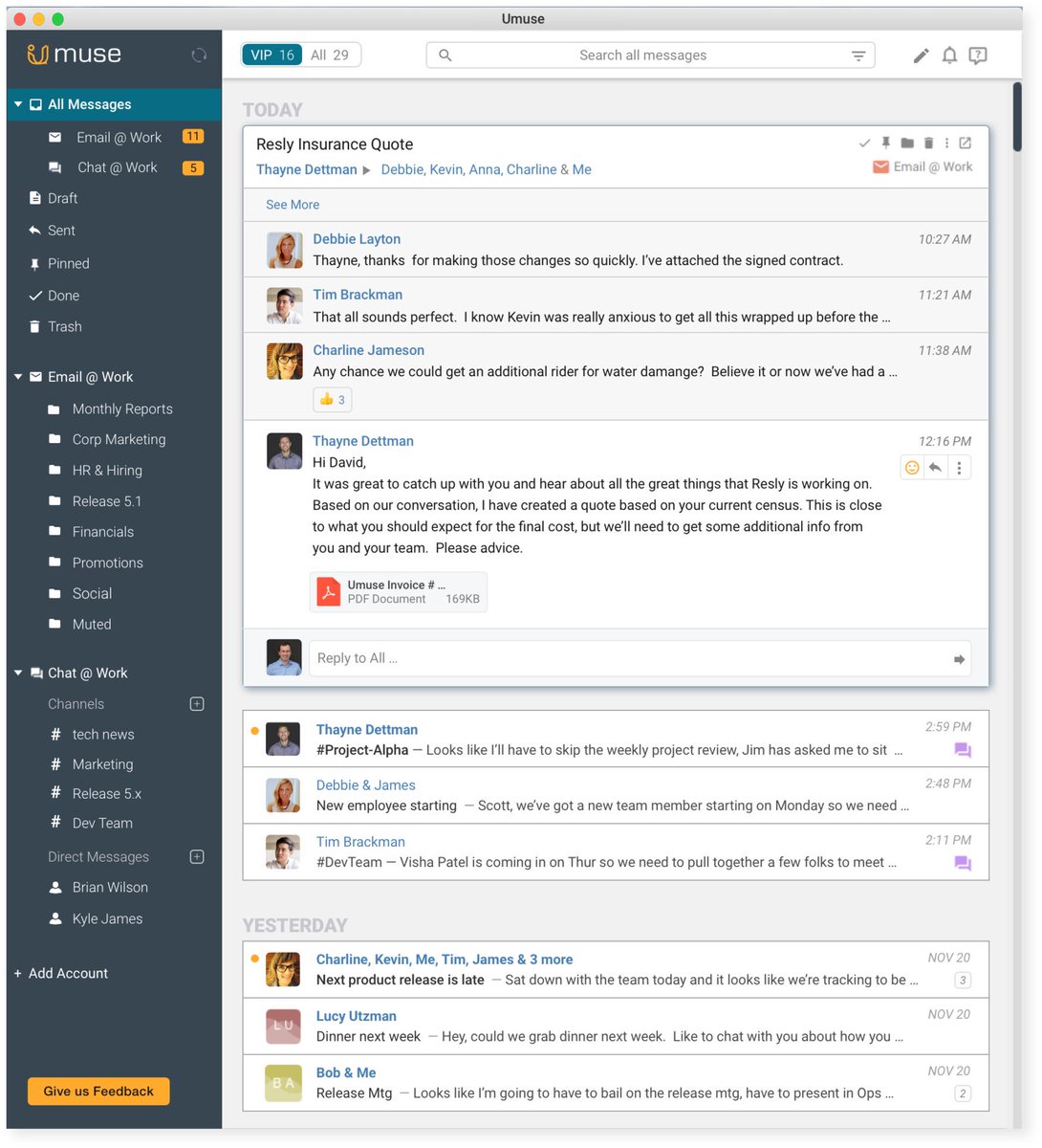 M.io Universal Messaging tweet media