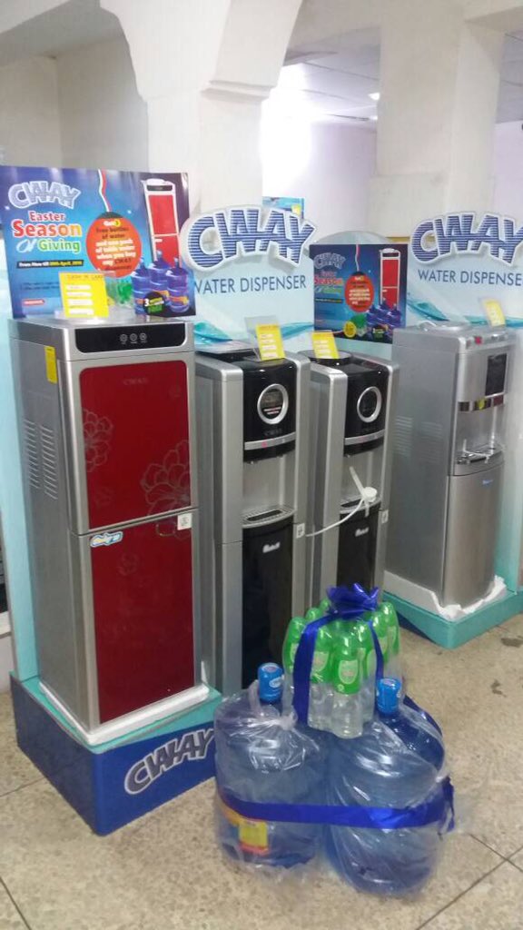 cway water dispenser promo