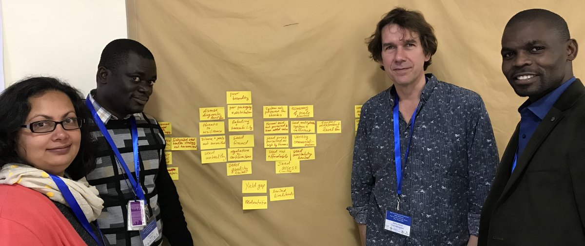 Exciting to develop a seed industry model with <a href="/kalpanasrs/">Kalpana Sharma</a>, Nasser Yao (<a href="/BecAHub/">Biosciences for Africa (B4A) Hub</a>), Julian Smith (@ferascience), &amp; <a href="/josephmkmulema/">Joseph MK Mulema Ph.D.</a>
at the Agricultural Research Connections Workshop in Nairobi
<a href="/gatesfoundation/">Gates Foundation</a> <a href="/ILRI/">ILRI.org</a> @ISFS_UF_IFAS <a href="/RTB_CGIAR/">RootsTubersBananas Breeding</a> @IFASGlobal <a href="/africa_uf/">UF Center for African Studies</a> <a href="/KelseyFAndersen/">Kelsey Andersen Onofre</a>