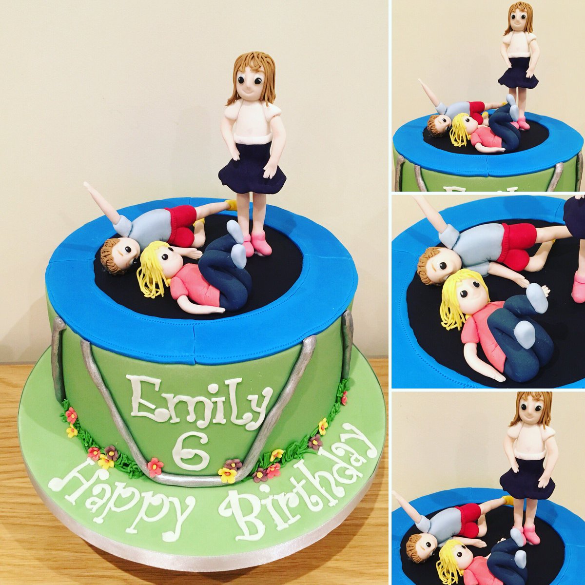 Hannahscakebox's tweet photo. Trampoline cake #trampolinecake #trampoline #trampolinetricks #bouncing #birthdaycake https://t.co/E97mSpJHUP