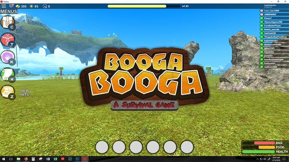 Agent Squid Studios On Twitter When You Re Playing Around Roblox With Your Son And Enjoyed A Free Game Like Booga Booga Sawyern Sgn And Made A Quick Logo Concept Just For Fun Go - roblox how to make a game like booga booga