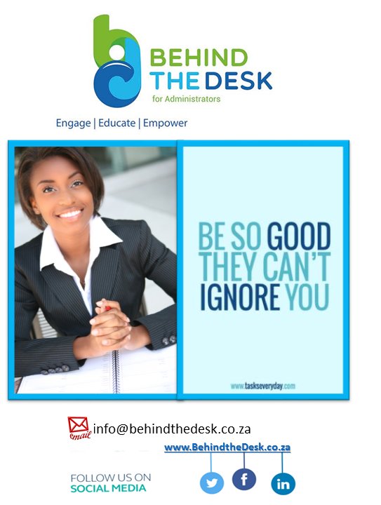 behind_desk's tweet photo. No matter what you do @behind_desk , display your skill set and know that you are good at it! #FuturisticAssistant #Forwardhinking https://t.co/VexV7K0ghQ