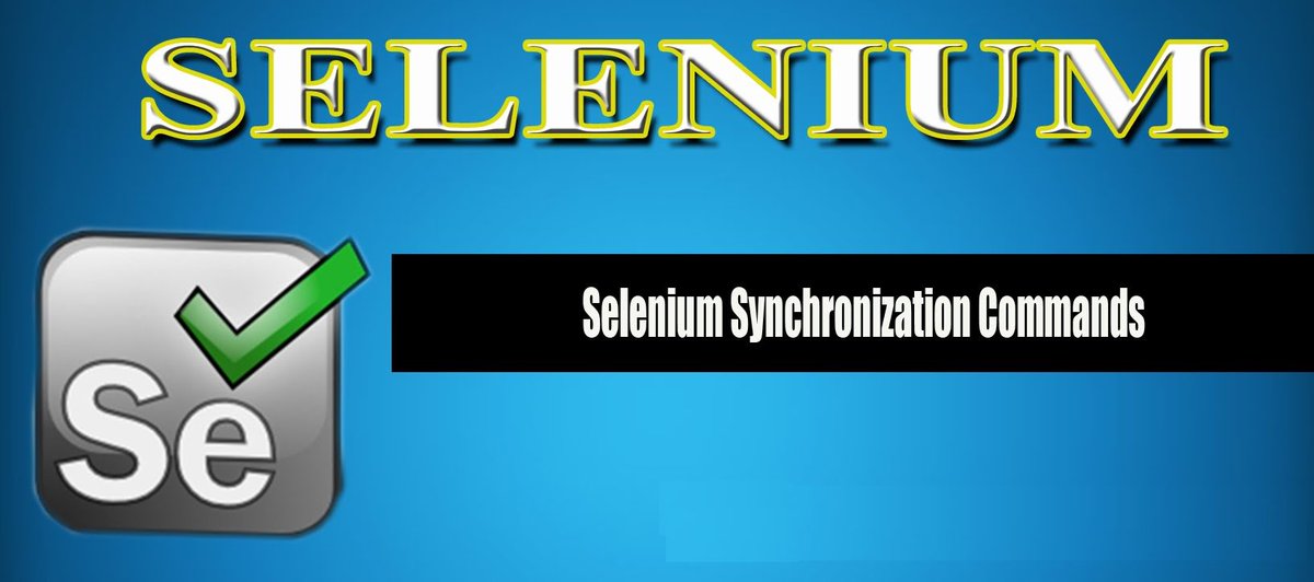 mindmajix's tweet image. Synchronisation commands in Selenium
Synchronization in Selenium webdriver helps to execute the tests faster. There are 2 different types of conditional statements in selenium webdriver.
Read here mindmajix.com/selenium/synch…
#Synchronization_Commands, #Selenium, #Selenium_Training