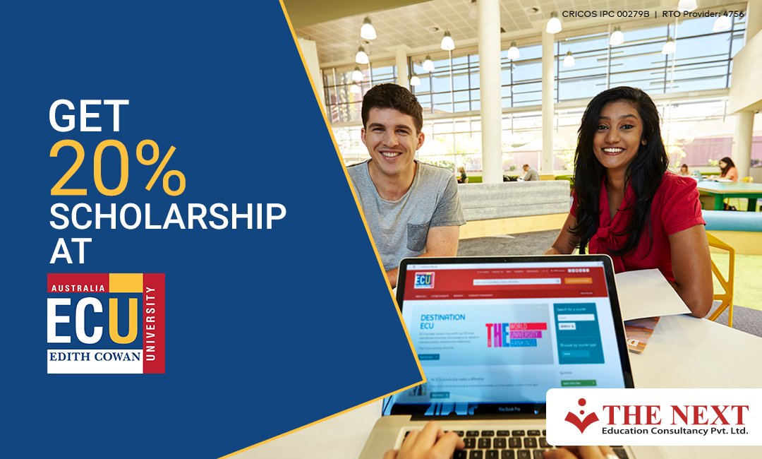 Study at ECU with Scholarship.
20% Tuition Fee Scholarship is available for all new students undertaking a Study Abroad program at ECU. 
For more details visit our office or call us at 4010522, 4010523
