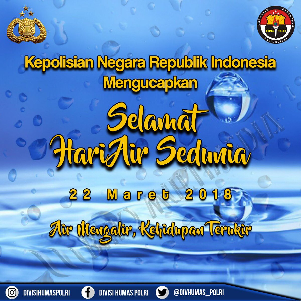 Semua Orang Harus Dapat Air Bersihhari Air Sedunia