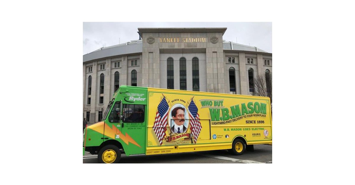 BW_Environment's tweet image. Ryder Electric Vehicles Produced by Workhorse Arrive into W.B. Mason’s Business Product Delivery Fleet dlvr.it/QLzTgy