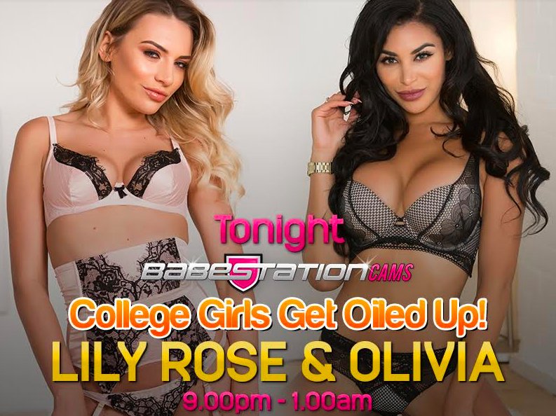 Oil at the ready! @lillilyrosexxx and @OliviaBerzinc are going live on a school night on https://t.co/zfPHiKJk2K 😈

Join them here: https://t.co/gZa2WJ34oQ https://t.co/bTUp7vsOcy