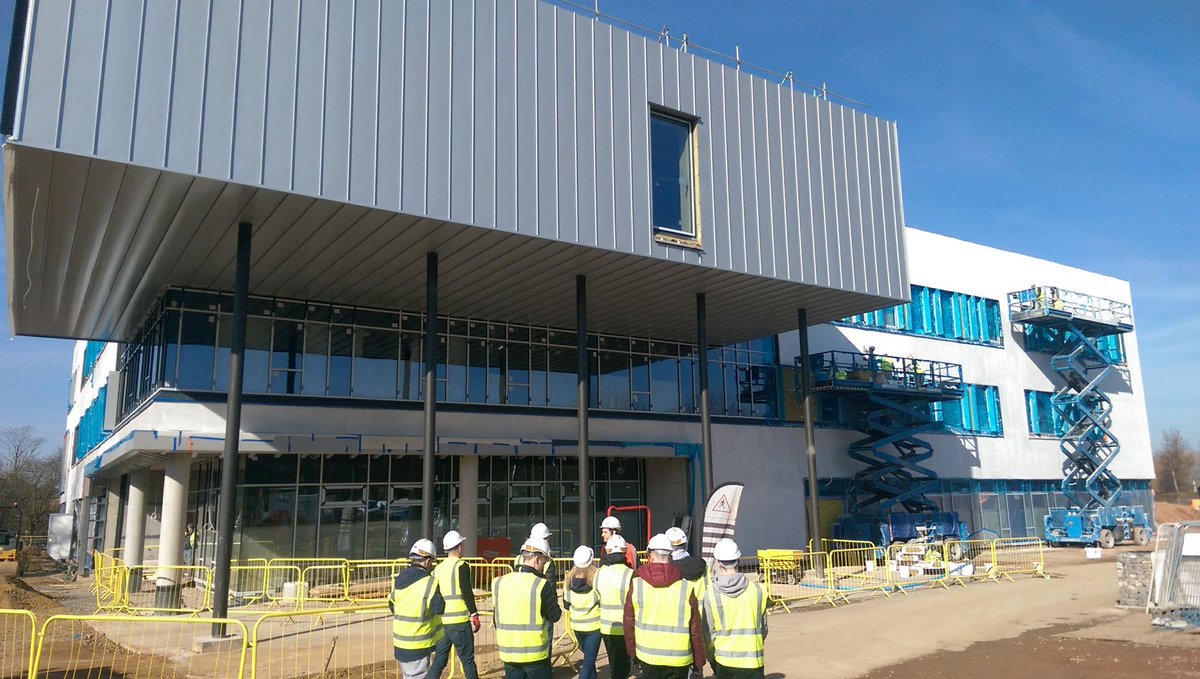 WDWalesWest's tweet photo. Enthusiastic learners from @GCCABE visited our team at the University of Gloucestershire as part of @OpenDoorsWeek. We hope they enjoyed the visit as much as we did. @uniofglos  #nextgenconstruction #OpenDoors18 https://t.co/ylDpvHF43u