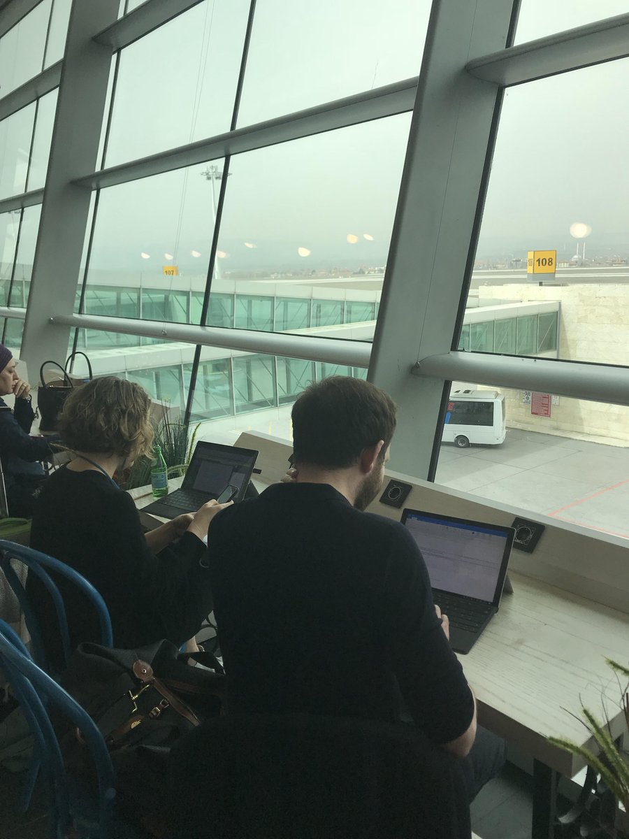 CMS Ankara Airport pop up office, following a successful trip talking about the amendments to the FIDIC rainbow suite of contracts. Sarah Grenfell and Mark Breslin delivering the same high level of seamless service wherever we are! <a href="/adrianjbell/">Adrian Bell</a>
