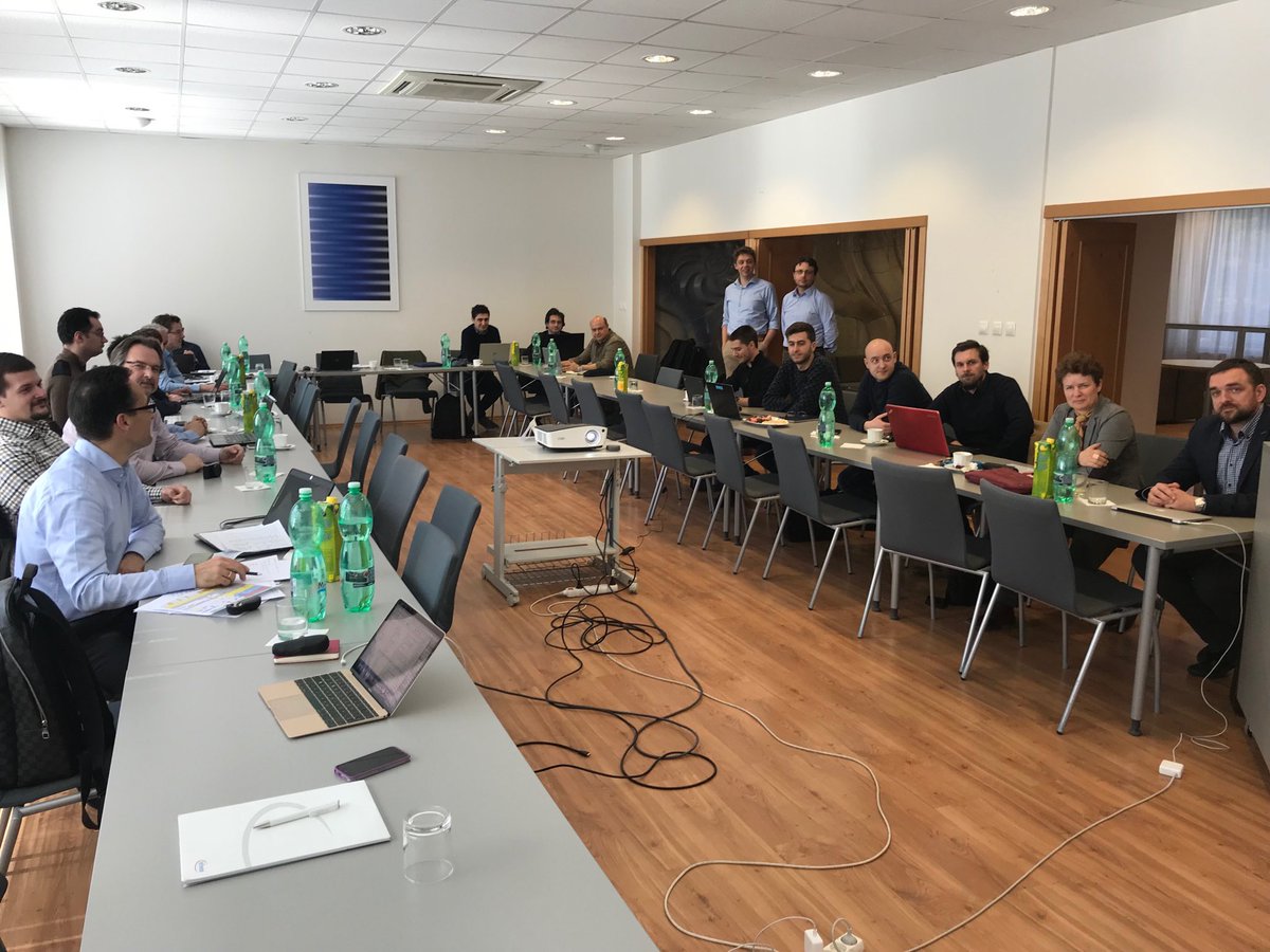 c_veri's tweet photo. Second General Assembly meeting @CONNECT_ECSEL_T  hosted by STUBA in Bratislava. @CttcTech https://t.co/nBO50djxR2