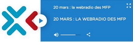 Réécoutez jusqu'au 2 avril la webradio de <a href="/Les_MFP/">Les MFP</a> : 24 heures de programmes pour célébrer la Journée internationale de la Francophonie > bit.ly/2pgee2s