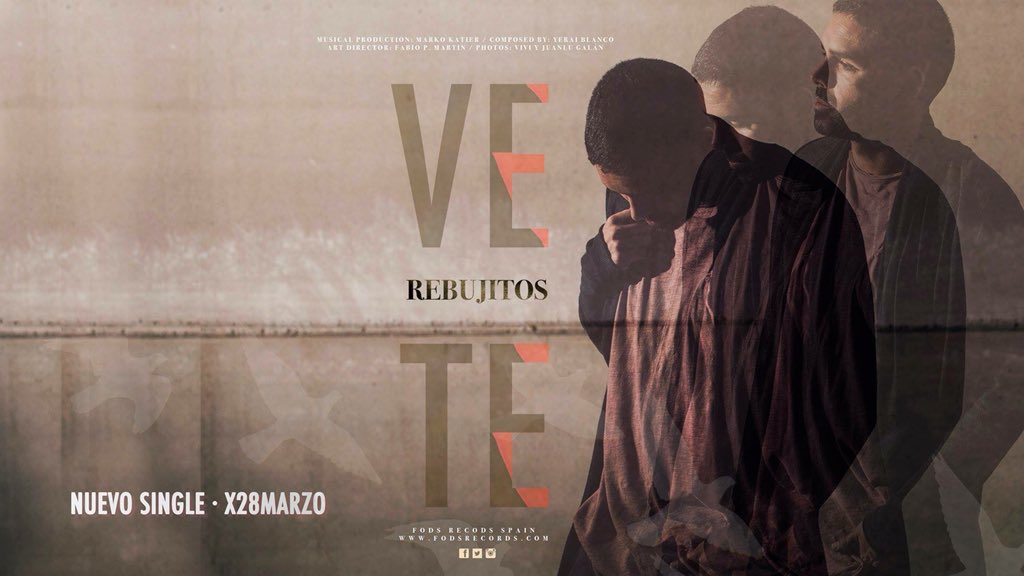 LosRebujitos's tweet photo. NOTICIÓN!
Tenemos titulo y fecha de lanzamiento del NUEVI SINGLE!!!!!
“VETE” —> miércoles 28 de marzo!!!!!! https://t.co/Pq6OoGShKg