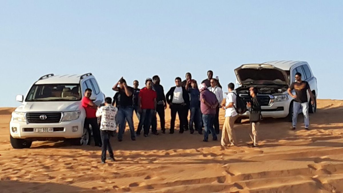 SVCVoice's tweet photo. Desert Safari for SVC Team Members https://t.co/ZOVnATWQqw