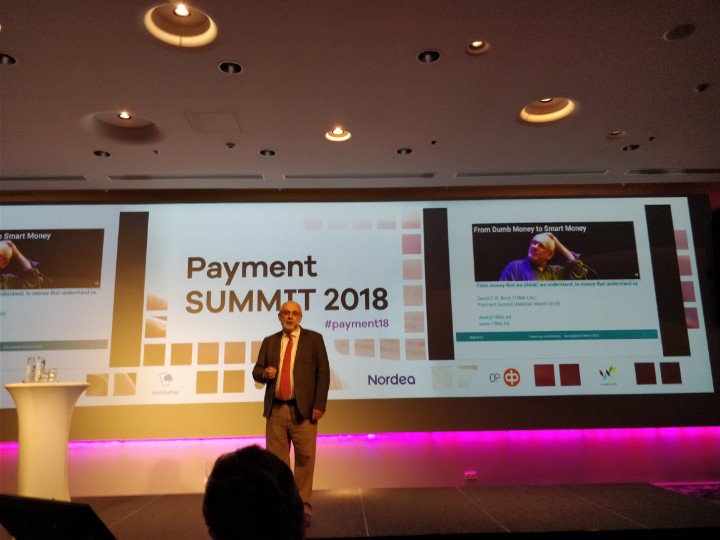 M_Kuivala's tweet photo. Day2! #payment18 @dgwbirch How will we reach a cashless economy? https://t.co/A7y51xSr8f