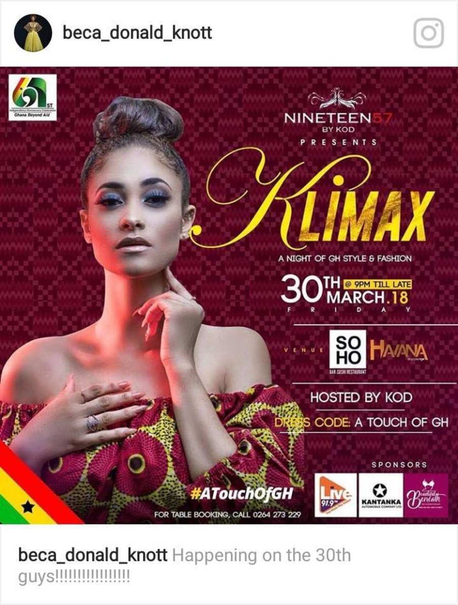 eGotickets's tweet photo. ♛ Klimax #Ghana  #KLIMAX #ATouchOfGH  https://t.co/RY26BM5j4I cc @nineteen57bykod https://t.co/wIbmrNOICW