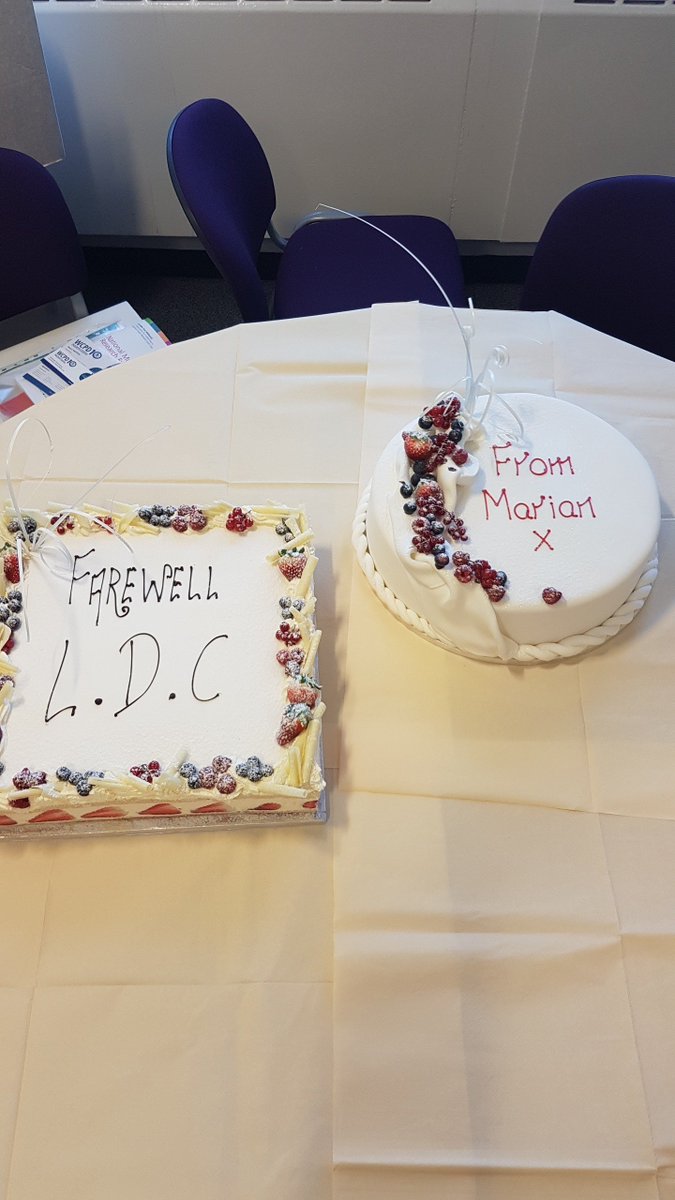 Yesterday was an emotional day as @Dr_MCarey said farewell to LDC. It has been an honour to work with you for the last 11.5 yrs. I have learnt so much from you. Thank you isn't enough! #WorkPlaceCulture #innovation #colleagues #havefun