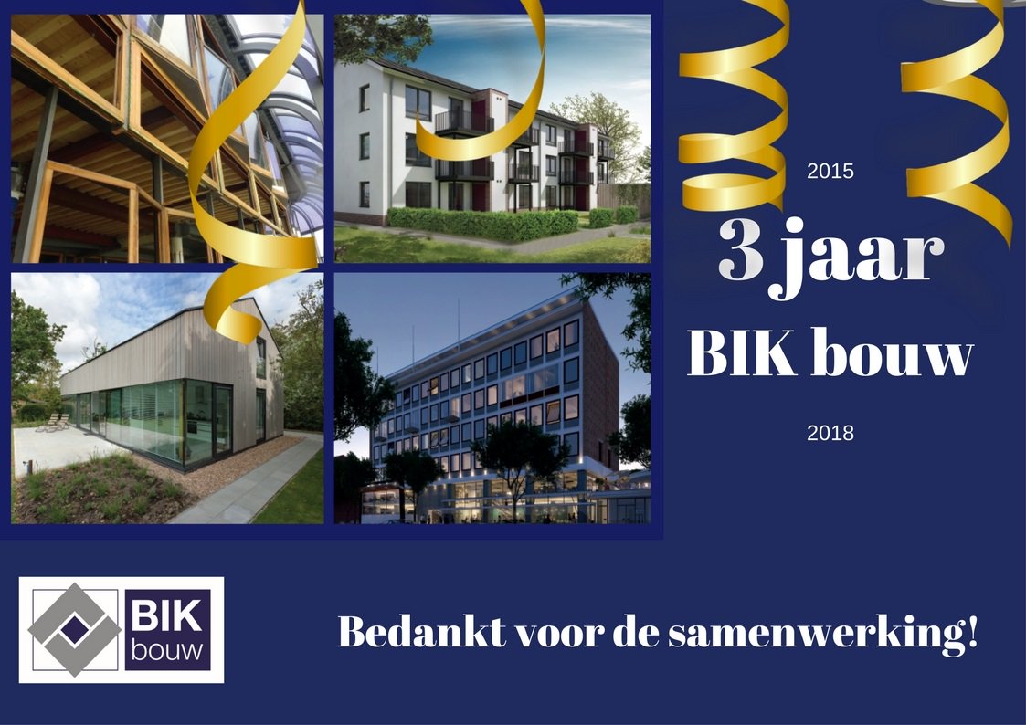 Feest vandaag! 3 jaar bouwen in ketensamenwerking. In 3 jaar groeide onze portefeuille met prachtige projecten, ontstonden er mooie samenwerkingen en verdubbelde het aantal betrokken collega's! Trots zijn wij op dit mooie resultaat! Bedankt! #opdrachtgevers #partners #personeel