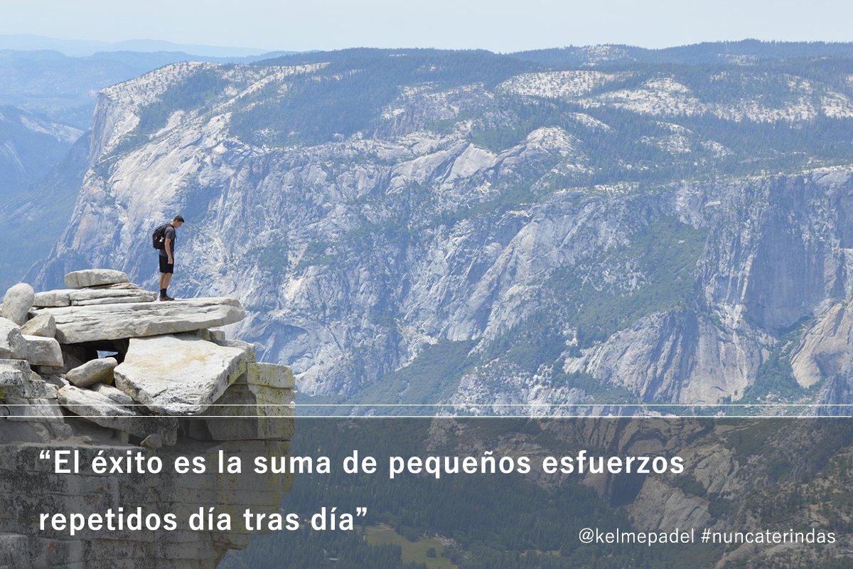 El éxito es la suma de esfuerzos repetidos día tras día... #LeaveYourMark