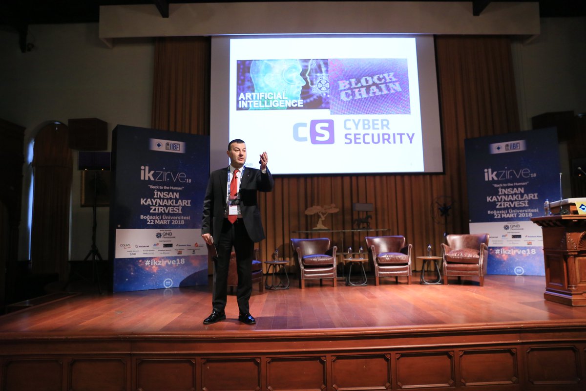 QNB Finansbank Genel Müdür Yardımcısı Hakan Alp "Non Artificial= Human" başlıklı konuşmasıyla Boğaziçi İnsan Kaynakları Zirvesi'nde bizlerle! #ikzirve18