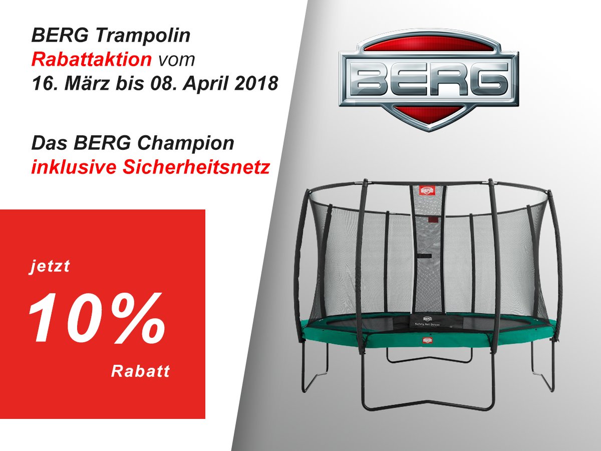 trainer_4you's tweet photo. #trainer4you: RABATTAKTION! Berg Trampolin "Champion" 10% reduziert. https://t.co/5Ntv9s0WNG https://t.co/nYuZ5p5kV5