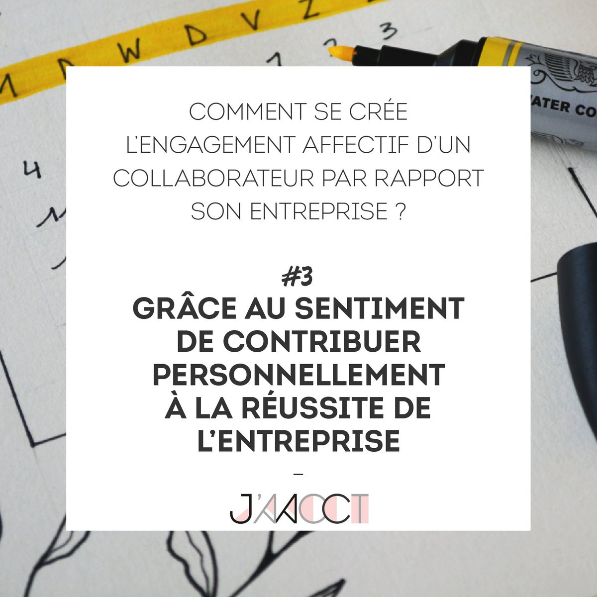 jaacct's tweet photo. #LeSaviezVous + un salarié estime que sa contribution est importante pour l’entreprise, + il s’engage affectivement à son égard 

#RH #motivation #bonheurautravail #feelgoodmanagement #workplace #Happyatwork https://t.co/85HMmSeoZ1