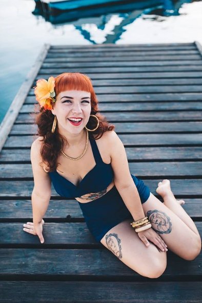 CollectifLondon's tweet photo. Cutie @eleanor_rebel looks beach ready in our Sadie bikini. We will be getting some new swimwear styles in later this summer! Photography by @josipa.bjelobrk #beach #bikini #collectif #collectifclothing #vintage https://t.co/1q9d9FQgYx