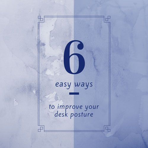 Desk Posture Tip #5: Use external reminders like post-its or rubber bands to stay consistent. For all 6 tips: leytonsportsmassage.com/news-articles/…