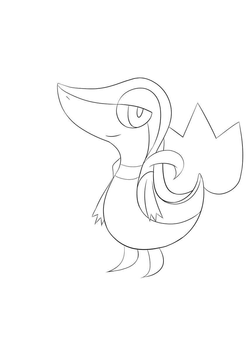 ワートー V Twitter はい 今日はツタージャです デワデワ ポケモンイラスト モンスターイラスト イラスト描いてる人と繋がりたい