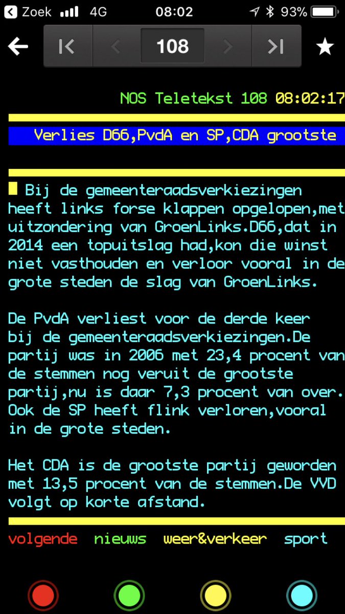 CDA stabiel gebleven in een verder versplinterd politiek landschap. En weer de grootste landelijke partij. Dat is een enorm knappe prestatie van al die kandidaten en campaigners. En nu aan de slag. 💪 #trots #teamCDA