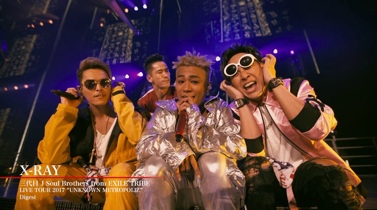 ABEMA's tweet photo. 『#三代目JSB LIVE TOUR 2017
"UNKNOWN METROPOLIZ"』
リリースおめでとうございます🎉

#三代目JSB最新LIVEリリース記念SP は
24日よる10時から前作と昨日リリースの最新作をダイジェストで😍
最新ライブの厳選ショットチラ見せ💕
#RT通知予約

ライブ写真がもっと見れるよ
▷https://t.co/1mntq4H6Ln https://t.co/sKdQxtzAUC