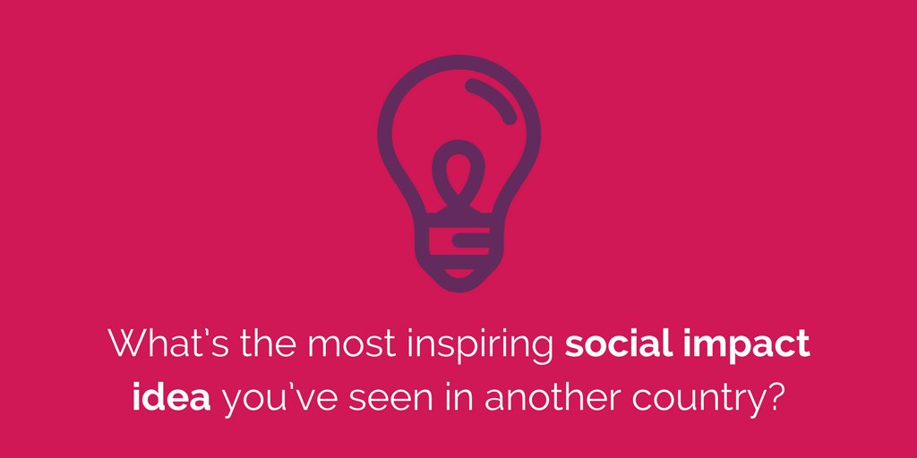 EuclidNetwork's tweet photo. We want to hear your #ThursdayThoughts.... What social innovation or venture from overseas has inspired you in your work? Share yours here - and get the chance for a free ticket to #EuclidSummit18! https://t.co/J9ke2umzTo #SocEnt #charity #socinv #socialfinance https://t.co/9RK1Mt4oFJ
