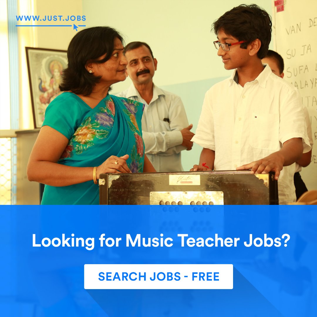 Looking for Music Teacher Jobs? Search Music Teacher  Jobs for Free!
just.jobs/education-trai…
#SearchJobs #जॉब्स #MusicTeacherJobs