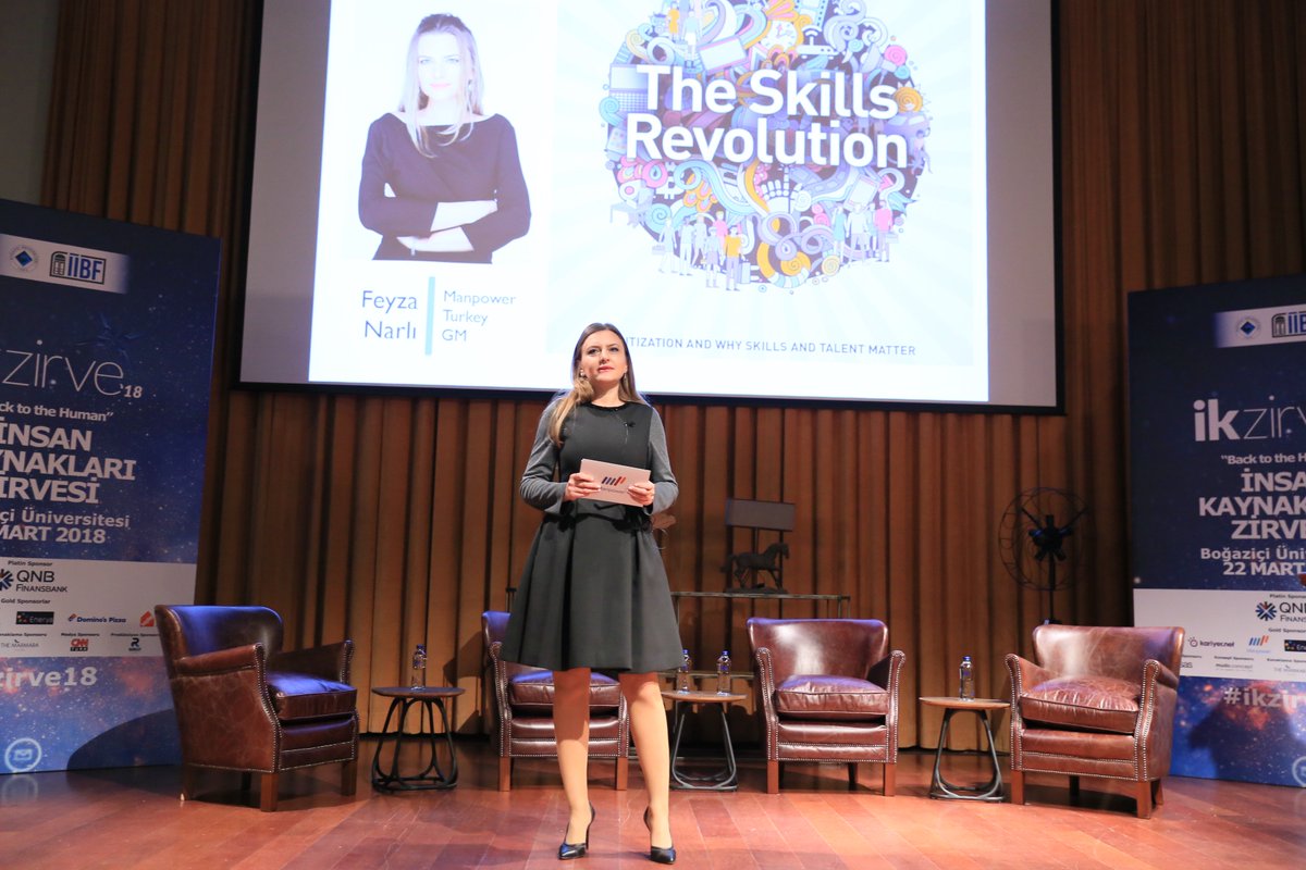 Manpower Türkiye Genel Müdürü Feyza Narli "Yetenek Devrimi 2.0" başlıklı konuşmasıyla Boğaziçi İnsan Kaynakları Zirvesi'nde bizlerle! #ikzirve18