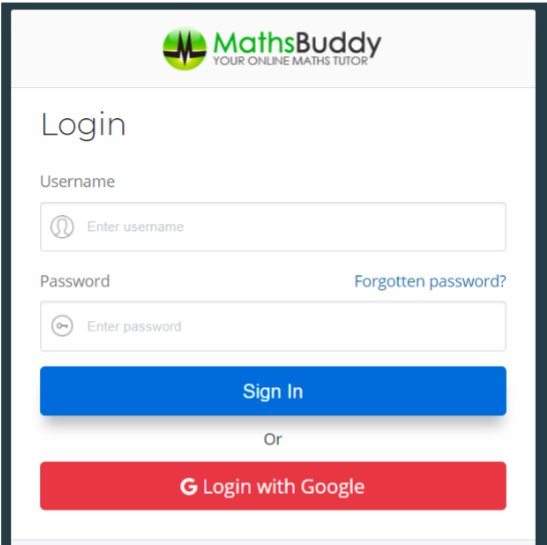 Do you use MathsBuddy? Keep an eye out for a 'Login with Google' button coming soon.....Just tested it and it worked a treat :) #endeavournolimits