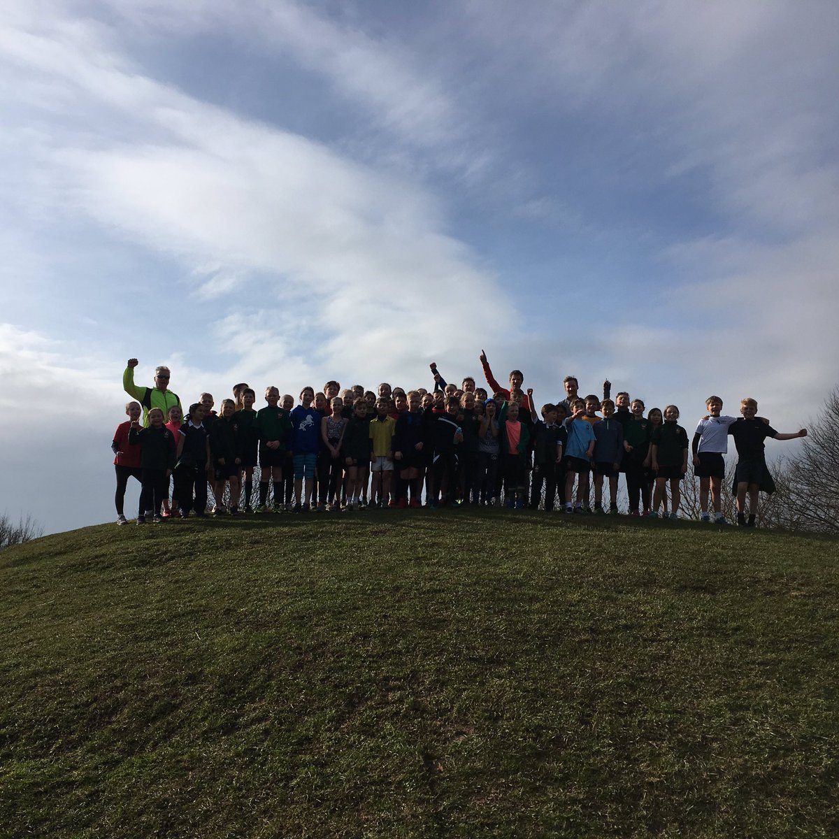 RGSTheGrange's tweet image. Running club trip this morning #funtorun